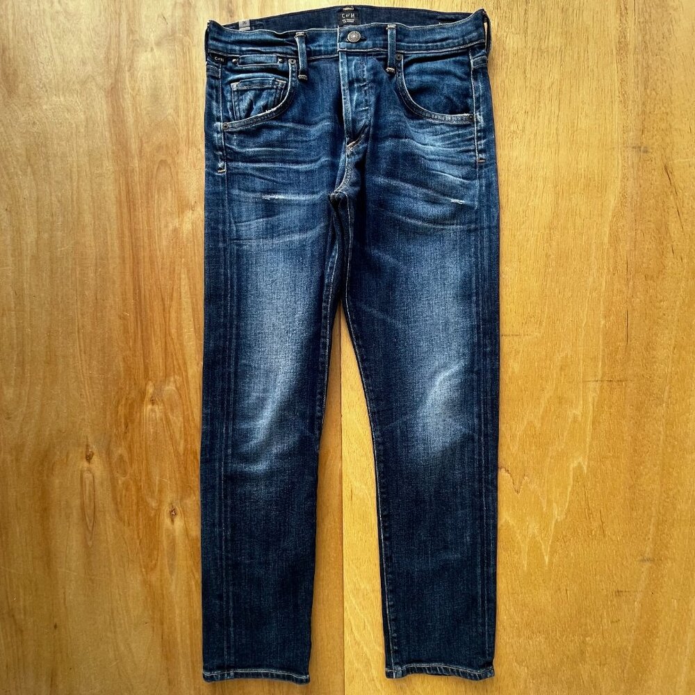 CITIZENS OF HUMANITY EMERSON SLIM BOYFRIEND BUTTON JEANS WOMEN’S sz 26 High Rise - Picture 2 of 14